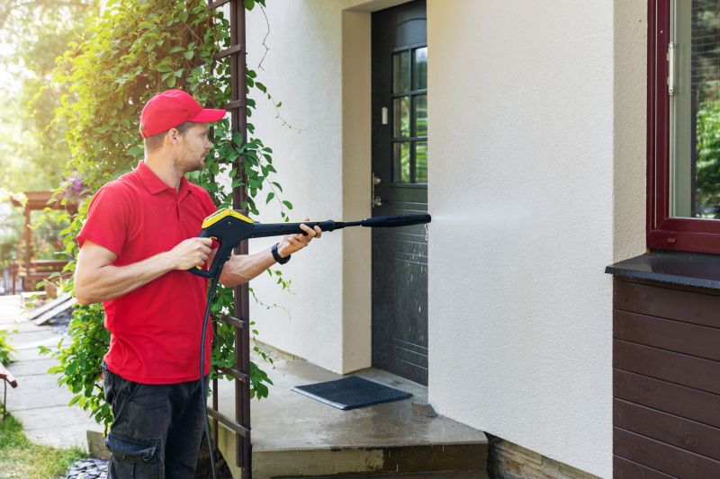 Powerwashing of Home Exterior
