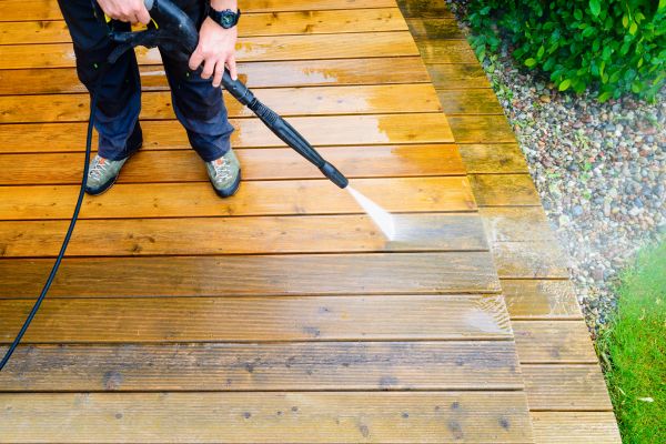 Deck Power Washing in Abilene