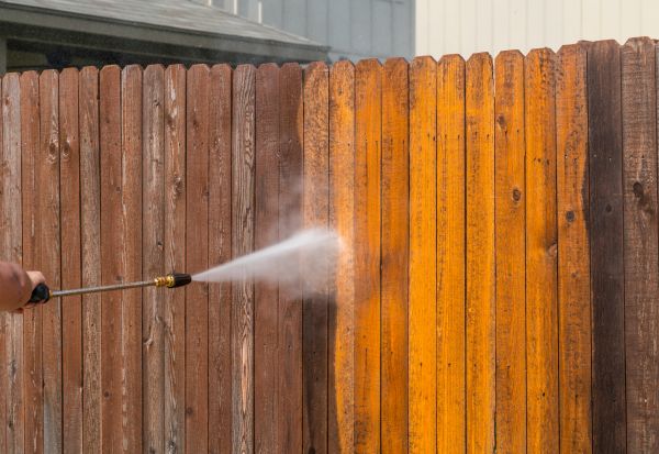 Fence Power Washing in Abilene