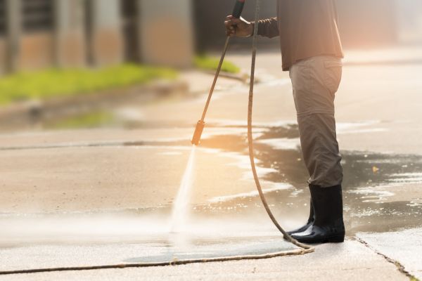 Residential Concrete Cleaning in Abilene