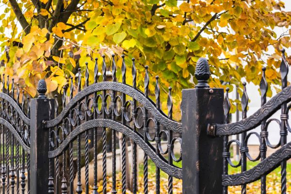 Wrought Iron Fence Washing in Abilene