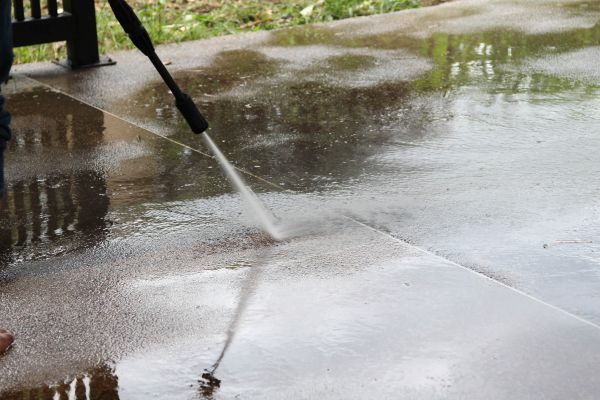 Concrete Deck Cleaning in Abilene