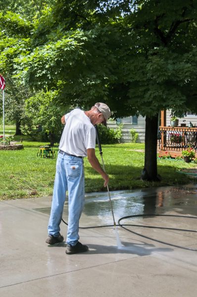 Driveway Concrete Cleaning in Abilene