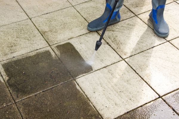 Outdoor Concrete Cleaning in Abilene