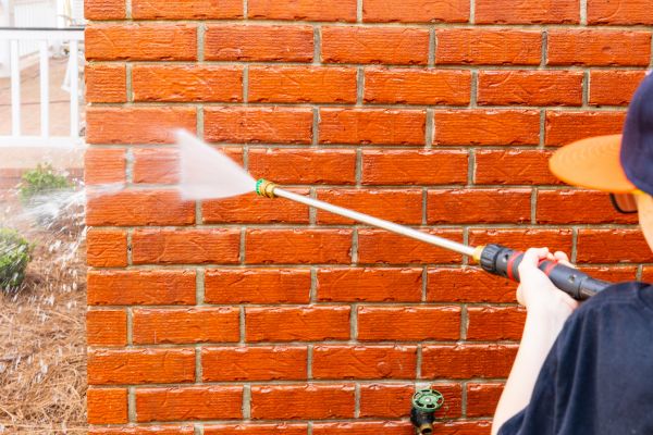 Wall Pressure Washing in Abilene